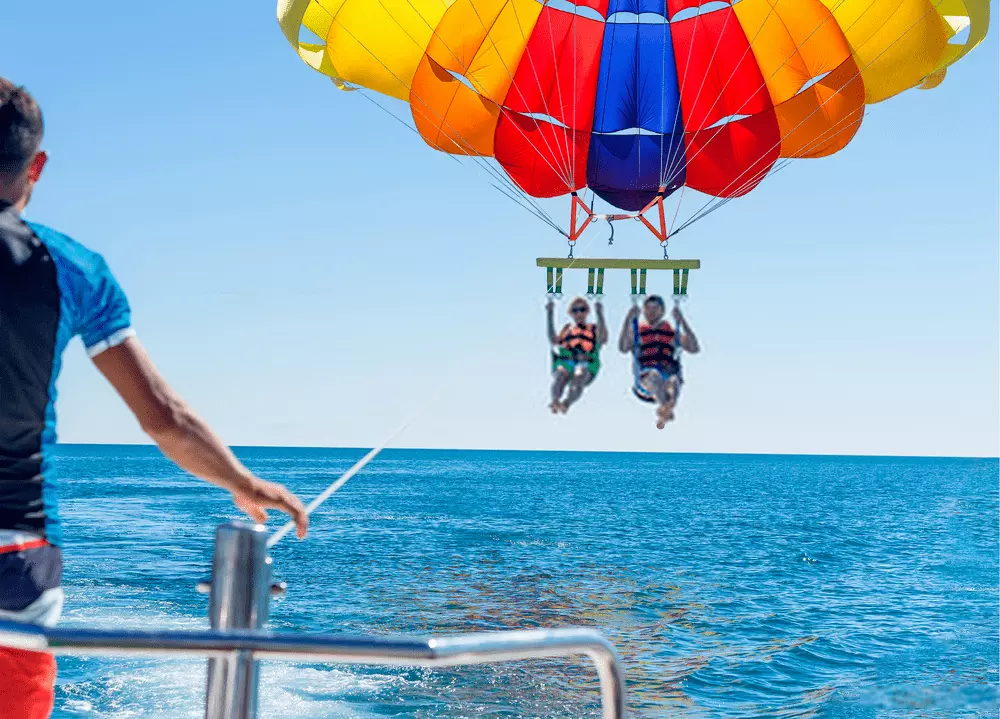 Parasailing in Andaman